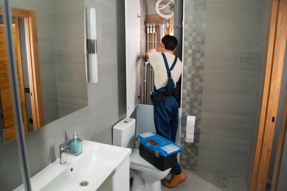 Travaux salle de bain